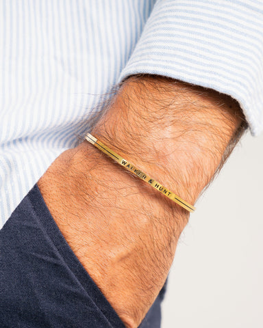 Classic Cuff Bracelet- Gold
