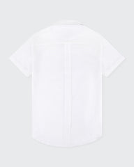 Short Sleeve Oxford- White