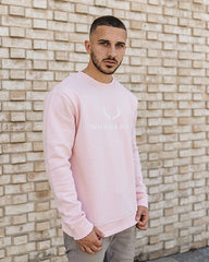 Signature Crew - Light Pink - Walker & Hunt Sweaters