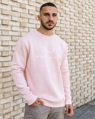 Signature Crew - Light Pink - Walker & Hunt Sweaters